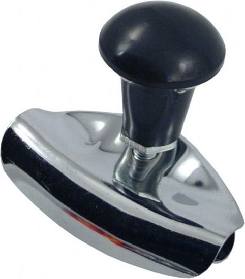 Picture of Carcommerce Kulka na kierownic, prosta, srebrna