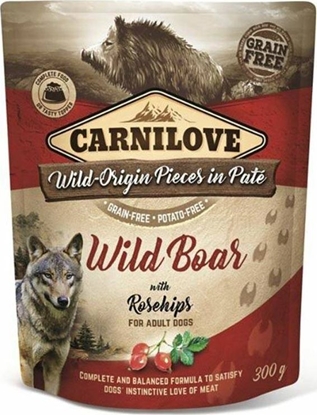 Attēls no Carnilove Carnilove konservai unims Pate Wild Boar with Rosehips 300g