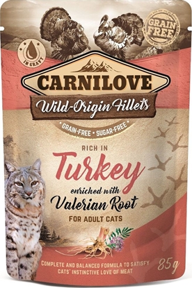 Attēls no Carnilove CARNILOVE KOT sasz.85g TURKEY&VALERIAN