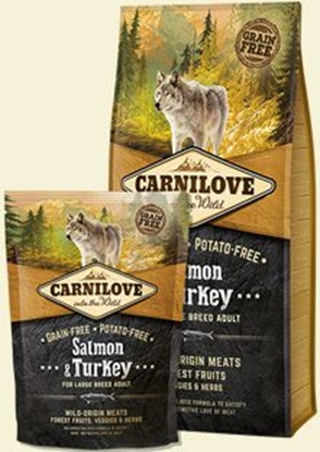 Attēls no Carnilove Salmon & Turkey For Large Breed Adult - 1.5 kg