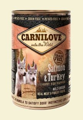 Attēls no Carnilove Salmon & Turkey For Puppies - 400g