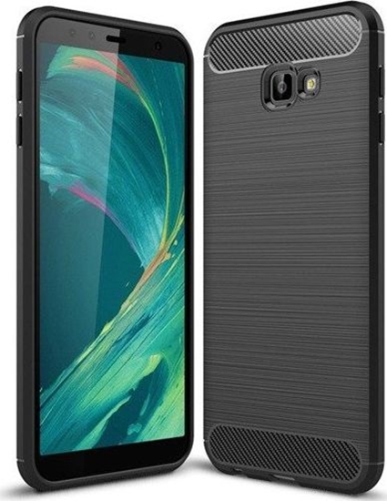 Picture of CASE ETUI CARBON LUX CZARNY SAMSUNG GALAXY J4 2018 standard