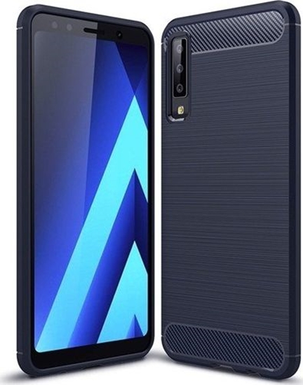 Picture of CASE ETUI CARBON LUX NIEBIESKI HUAWEI P30