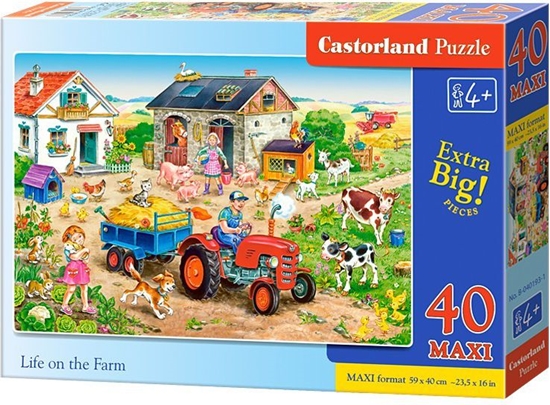 Изображение Castorland 40 EL. Maxi ycie na farmie (040193)