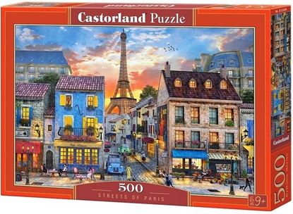 Picture of Castorland 500 elementów, Ulice Paryża