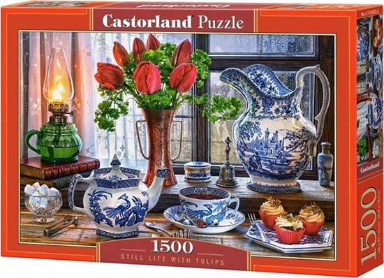 Изображение Castorland Puzzle 1500 Still Life with Tulips CASTOR