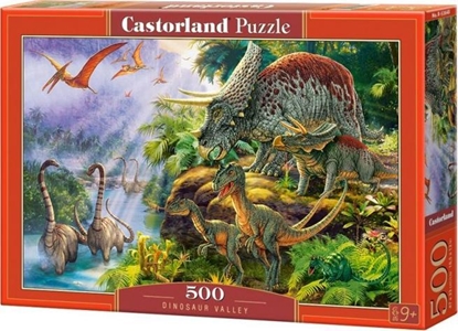 Attēls no Castorland Puzzle 500 Dinosaur Valley CASTOR