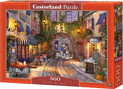 Attēls no Castorland Puzzle 500 French Walkway CASTOR