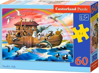 Изображение Castorland Puzzle 60 elementów - Arka Noego (066186)