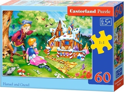 Изображение Castorland Puzzle 60 Hansel and Gretel CASTOR