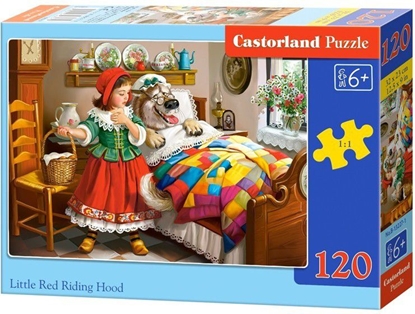Изображение Castorland Puzzle Czerwony Kapturek 120 elementów (1005615)
