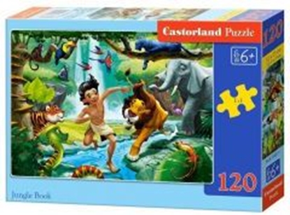 Attēls no Castorland Puzzle Jungle Book 120 elementów (287345)