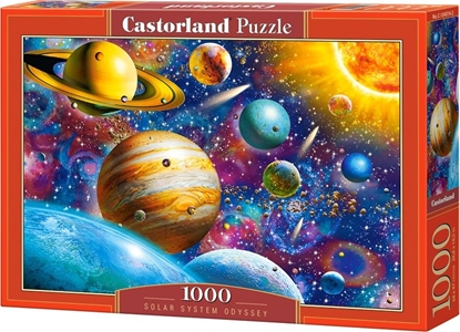 Attēls no Castorland Puzzle Solar System Odyssey 1000 elementów