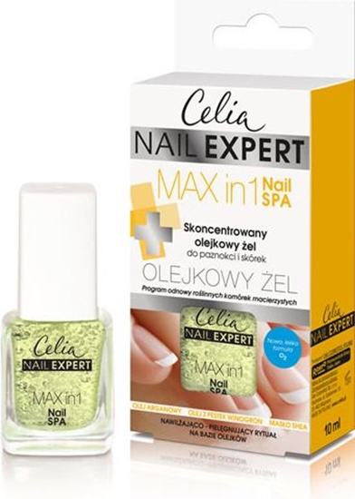 Picture of Celia Nail Expert Skoncentrowany olejkowy el do paznokci i skórek Max in 1 Nail SPA 10ml