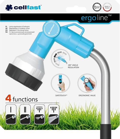 Изображение Cellfast Lanca regulowana 4-funkcyjna ERGO (C53-485)