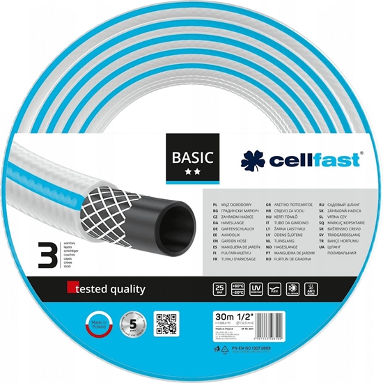 Picture of Cellfast w ogrodowy basic 1/2" 30 m (10-401)