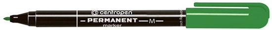 Picture of Centropen Marker Zielony Permanentny Okrga Kocówka 1.00 mm (2846/10)