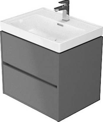 Attēls no Cersanit Crea 59.4 cm szary (S801-283)