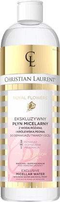 Attēls no Christian Laurent CHRISTIAN LAURENT_Royal Flowers ekskluzywny płyn micelarny z wodą różaną i królewną peonią 500ml