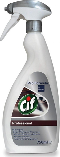 Picture of Cif pyn do pielgnacji drewna, poysk i ochrona, Furniture Polish 750ml (OFE000320)