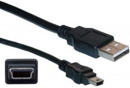 Attēls no Cisco Kabel Console Cable 6 ft with USB Type A and (CAB-CONSOLE-USB=)
