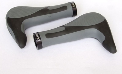 Изображение Clarks Chwyty kierownicy CLARK'S CE205 LOCK-ON ergonomiczne gumowe kocówki czarne