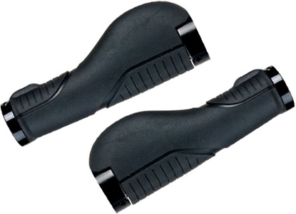 Изображение Clarks Chwyty kierownicy CLARK'S CE212 LOCK-ON ergonomiczne czarne klamry aluminiowe