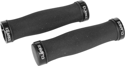Изображение Clarks Chwyty kierownicy CLARK'S CLO217 LOCK-ON 130mm czarne klamry
