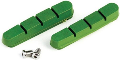 Изображение Clarks Wkadki hamulcowe CLARK'S CP201 SZOSA (Shimano, Campagnolo, Avid, Tektro, Do obrczy ceramicznych) 52mm zielone