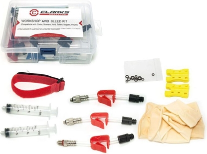 Attēls no Clarks Zestaw do odpowietrzania hamulców hydraulicznych dla AVID (CLA-AVI-BLEED)