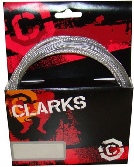 Изображение Clarks Zestaw hamulcowy CLARK'S PRE LUBE CARBON Mtb pancerz srebrny karbon