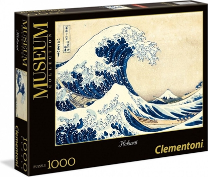 Attēls no Clementoni 1000 EL. Hokusai, Wilka fala w Kanagawie (39378)
