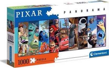 Изображение Clementoni Clementoni Puzzle 1000el panorama Postacie z kreskówek Disney/Pixar 39610 uniw.