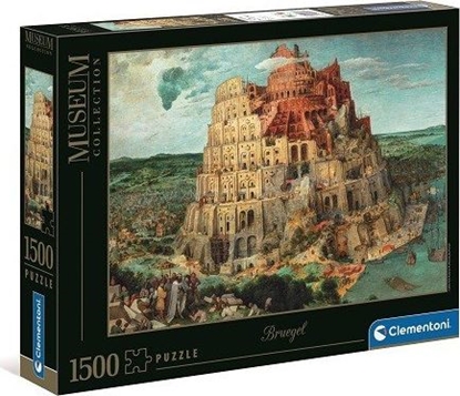 Attēls no Clementoni Clementoni Puzzle 1500el Muzeum Breugel. Wieża Babel 31691