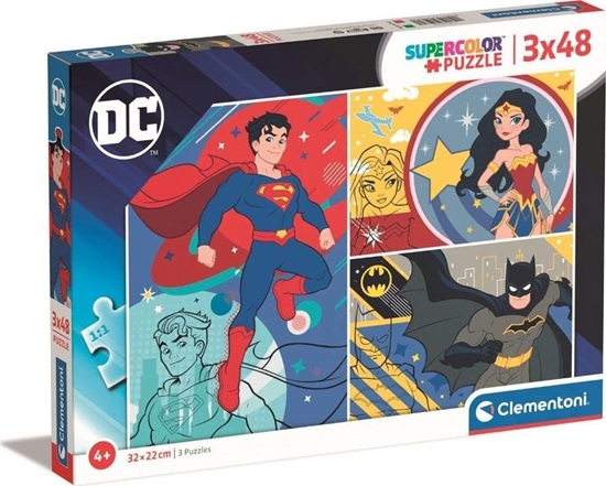 Picture of Clementoni Clementoni Puzzle 3x48el DC Comics 25272