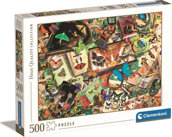 Picture of Clementoni Clementoni Puzzle 500el Motyle. Butterfly Collection 35125