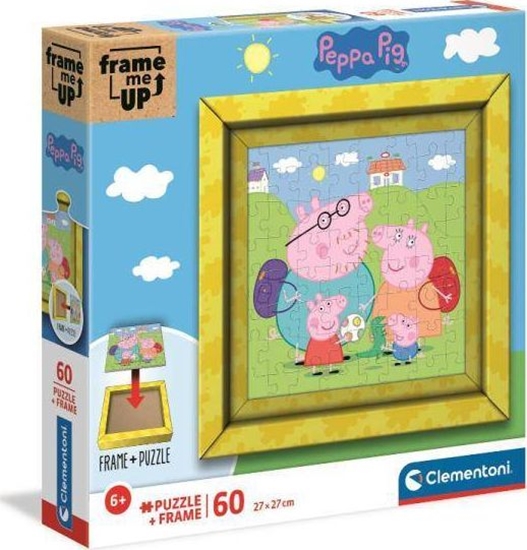 Picture of Clementoni Clementoni Puzzle 60el Frame me up winka Peppa 38809