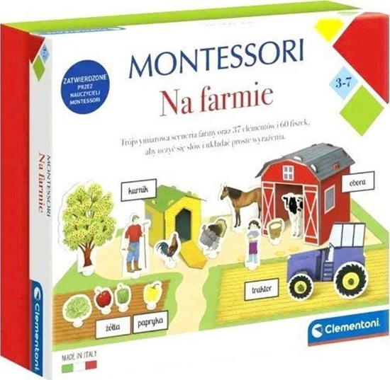 Изображение Clementoni Gra Montessori na Farmie