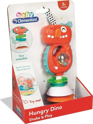 Picture of Clementoni -GRZECHOTKA B/O 15X7X22 CLM DINOZAUR B/C
