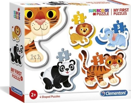 Picture of Clementoni Moje pierwsze puzzle Wild animals