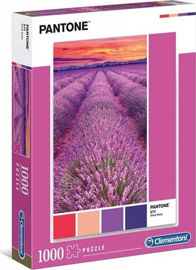 Picture of Clementoni Puzzle 1000 elementów Pantone - Vivid Viola