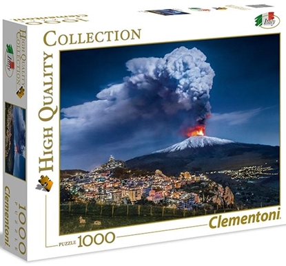 Attēls no Clementoni Puzzle 1000 elementów. Italian Collection - Etna (39453 CLEMENTONI)