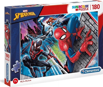 Attēls no Clementoni Puzzle 180 elementów Spider-Man