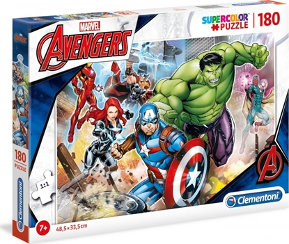 Picture of Clementoni Puzzle 180 elementów Super Kolor - Avengers