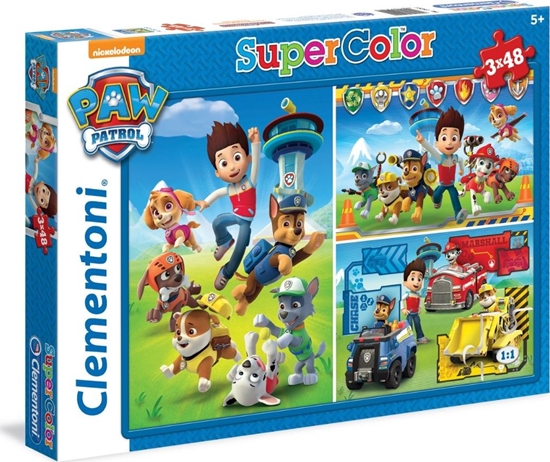 Изображение Clementoni Puzzle 3x48 Super Kolor Psi Patrol