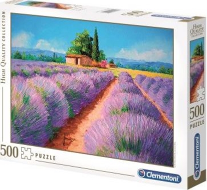 Изображение Clementoni Puzzle 500 elementów Lawendowy zapach