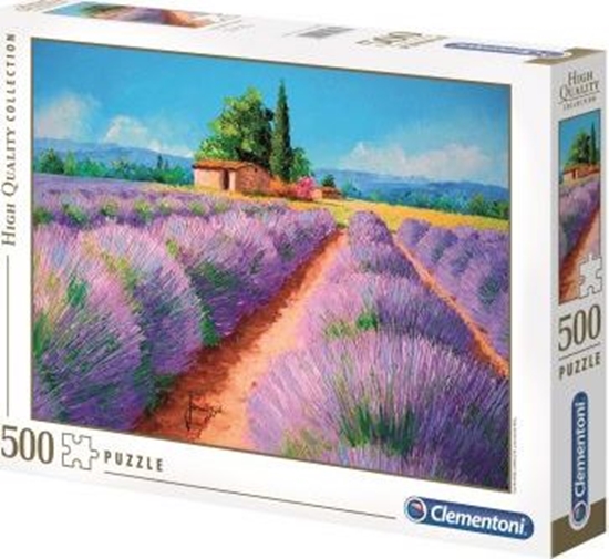 Picture of Clementoni Puzzle 500 elementów Lawendowy zapach