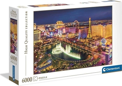 Изображение Clementoni Puzzle 6000 HQ Las Vegas uniw.