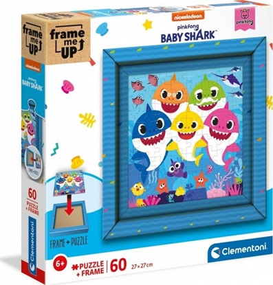 Изображение Clementoni Puzzle 60el Frame me up Baby Shark (38807)