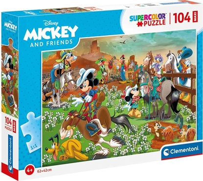 Изображение Clementoni Puzzle Maxi 104 Mickey and Friends